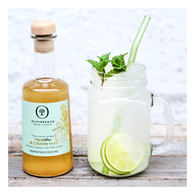 Mint & Lime Vinegar Delight