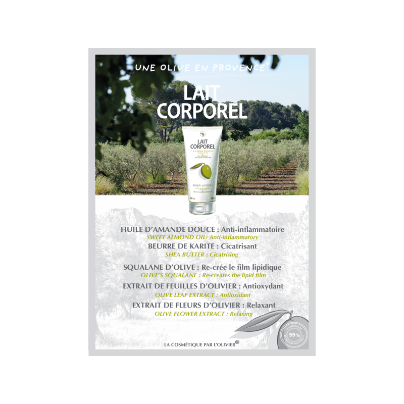 Körpermilch mit Olivenöl...