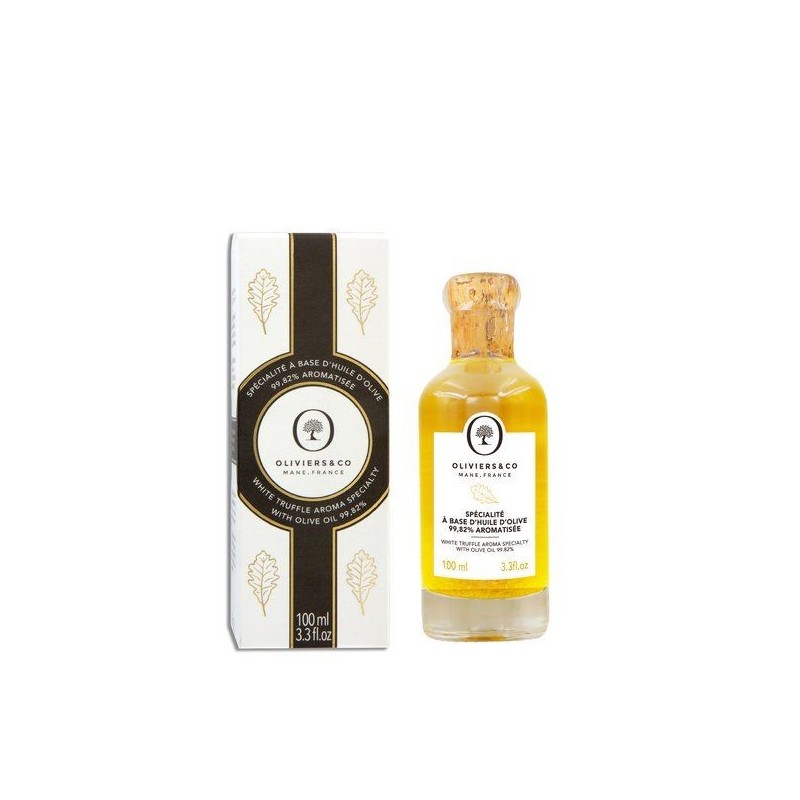 Olivenöl mit weißem Trüffel