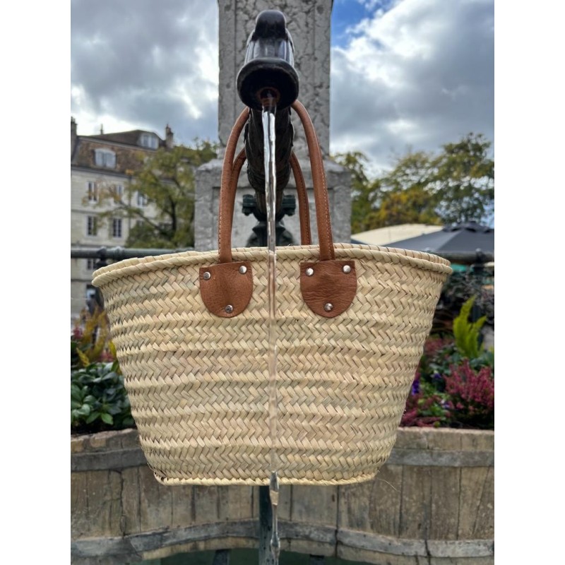 Braided tote bag with small...