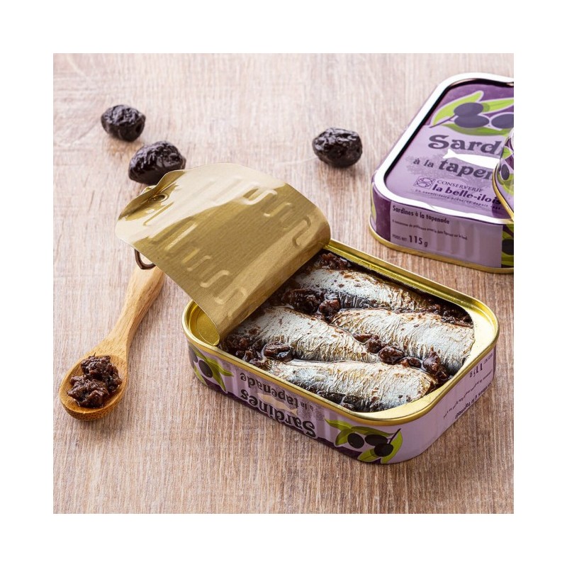 Sardinen mit Tapenade