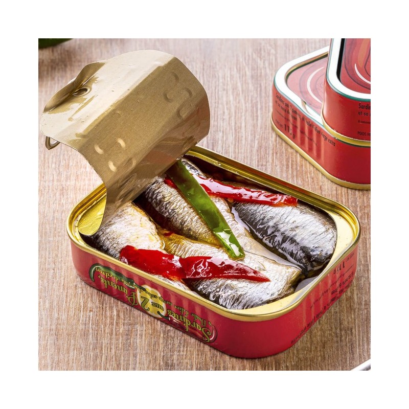 Sardines aux deux piments...